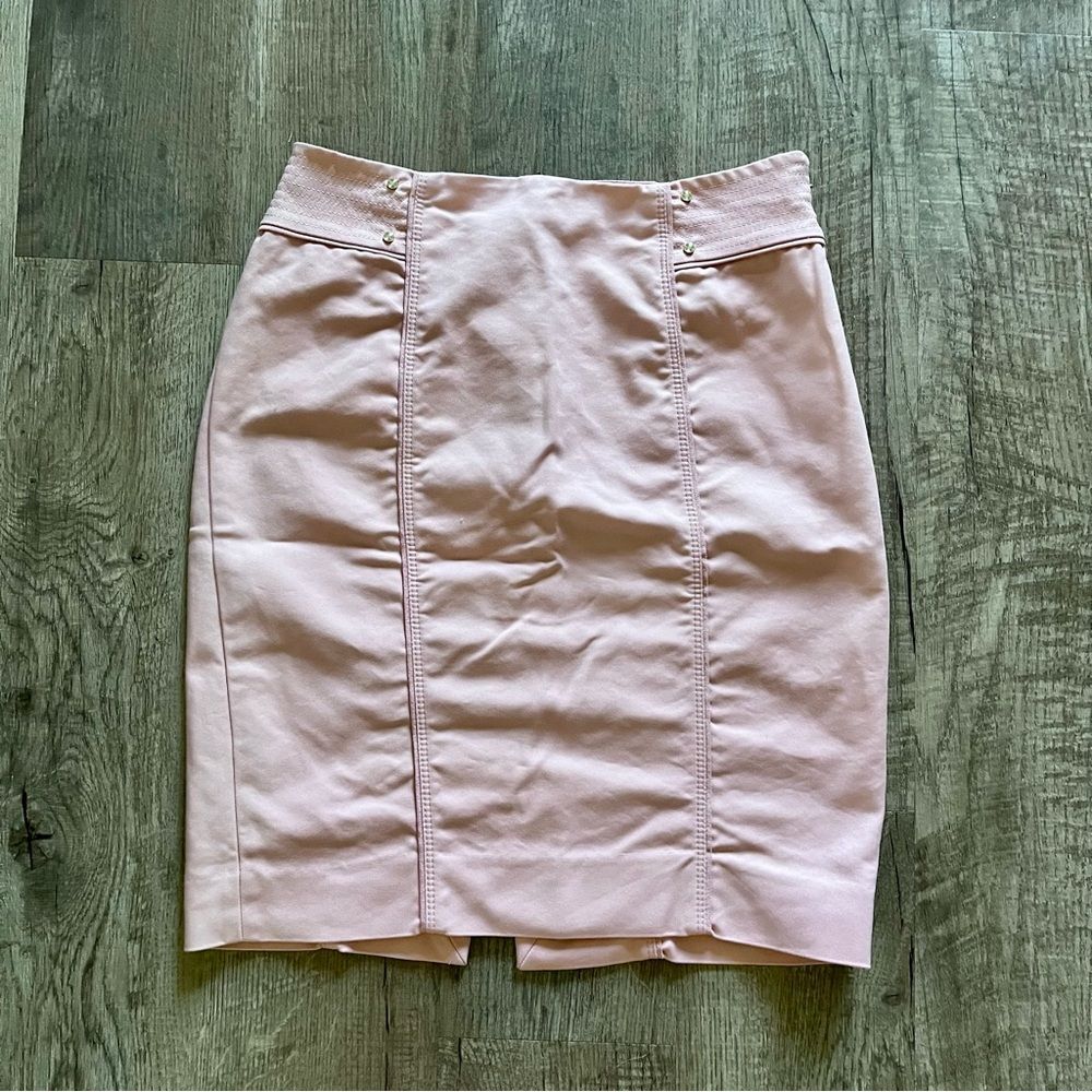 White House Black Market Blush pink Pencil Skirt size 2